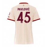 Bayern Munich Aleksandar Pavlovic #45 Tredje Tröja Kvinnor 2024-25 Korta ärmar